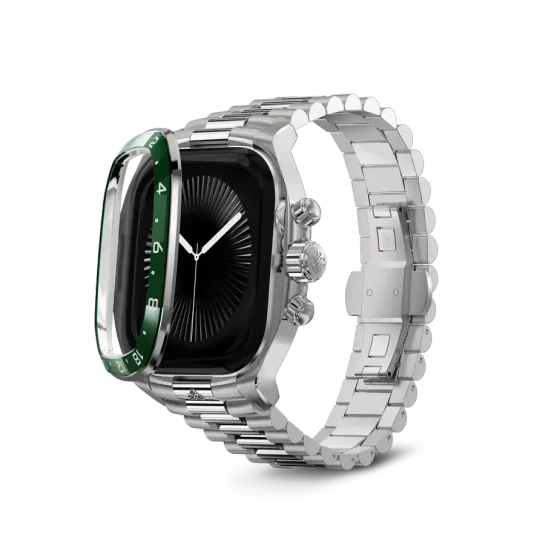 Корпус для Apple Watch CRCS46 - SilverGreen