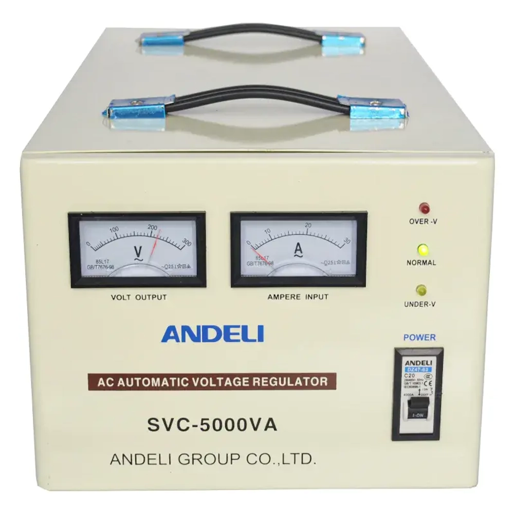 Andeli SVC-5000VA стабилизатор напряжения 110-250 В ADL23-023