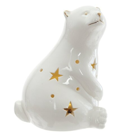 GAEM Фигурка декоративная "Медведь" с подсветкой (2хLR44), L9 W10 H15 см