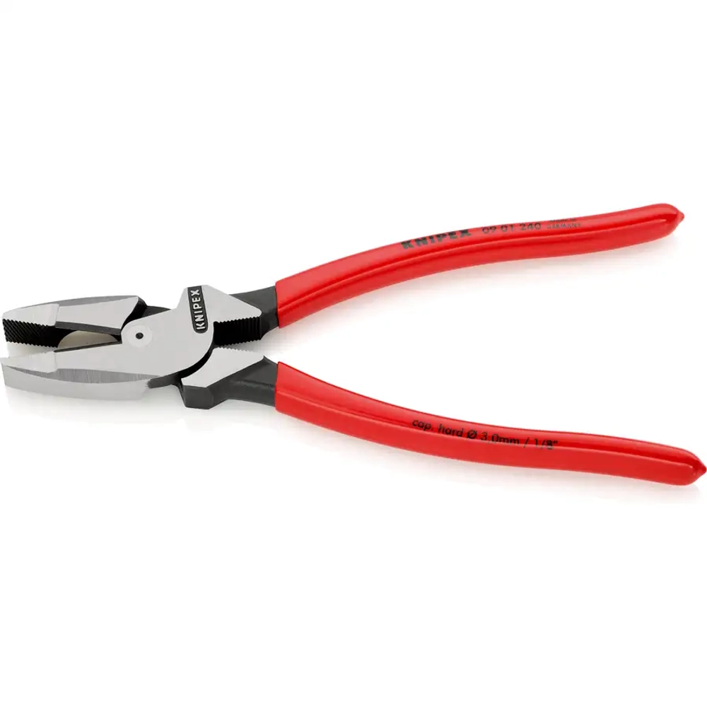 Плоскогубцы электромонтера черненые 240 мм Knipex 09 01 240