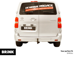 Фаркоп Brink (Thule) 617500 для Citro?n JUMPY, SPACETOURER, Peugeot EXPERT, TRAVELLER, Toyota PROACE 2016-2019(паспорт и сертификат в комплекте)(без электрики)