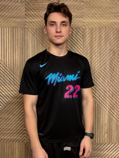 Футболка "Майами Хит" с нанесением Джимми Батлера