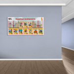 Стенд Пожарная безопасность с карманами А4 150000703