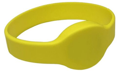 ЛКД-БС65-МФ-Ж Браслет-идентификатор Проксимити, силиконовый, Mifare, желтый. - 5 шт