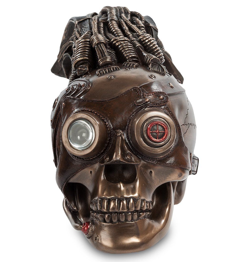 WS-187 Статуэтка в стиле Стимпанк «Череп»