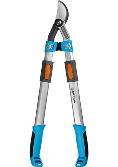 GRINDA F-900T, 650 - 900 мм, кованые лезвия, алюминиевые ручки, телескопический, плоскостной cсучкорез, PROLine (424510)