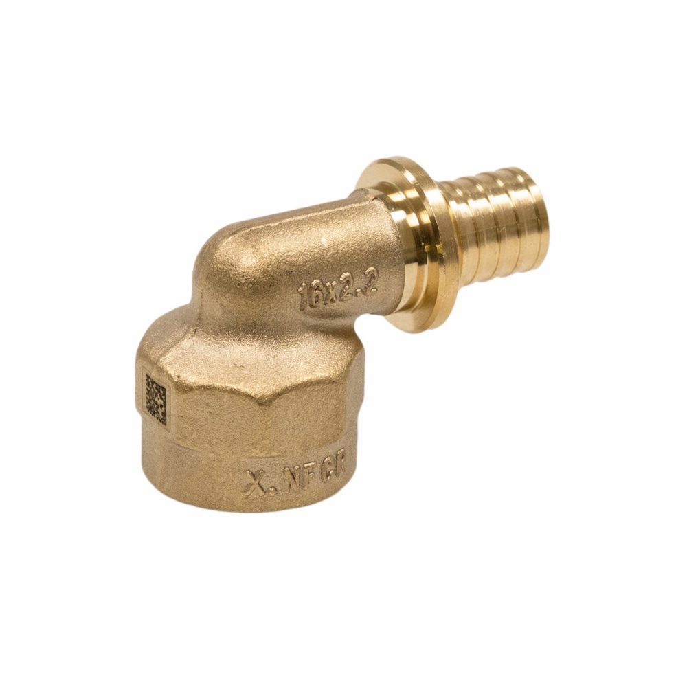 Угольник-переходник REHAU с внутр. резьбой 16-Rp 1/2 MX