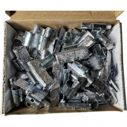 Набор грузов Great Wolf 25гр, для литых дисков, 100шт GW-AL025