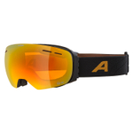 2025 Маска ALPINA Granby Q-Lite Black-Gold/Q-Lite Red Sph. кат. 2