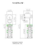 Бра Moderli V11078-1W Lilly