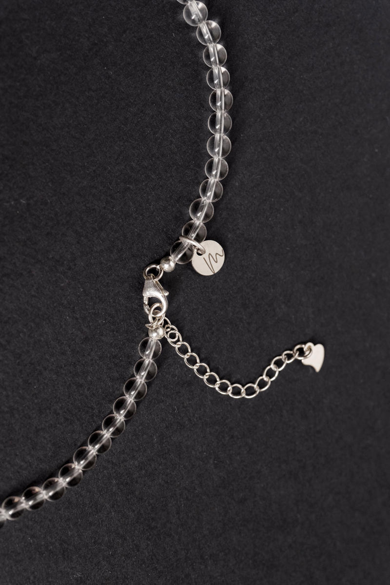 Браслет "Memo about Pure Energy" двойной из природного горного хрусталя