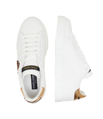 Кожаные кроссовки Dolce & Gabbana - белый(CS1761 AH136)