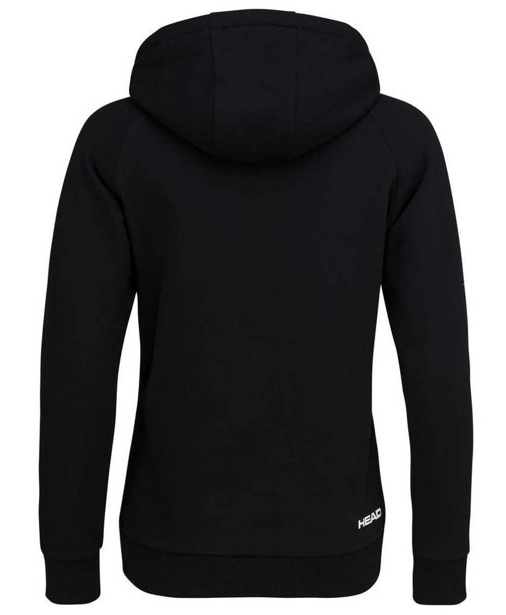 Женская теннисная куртка Head Padel Hoodie Women - Black
