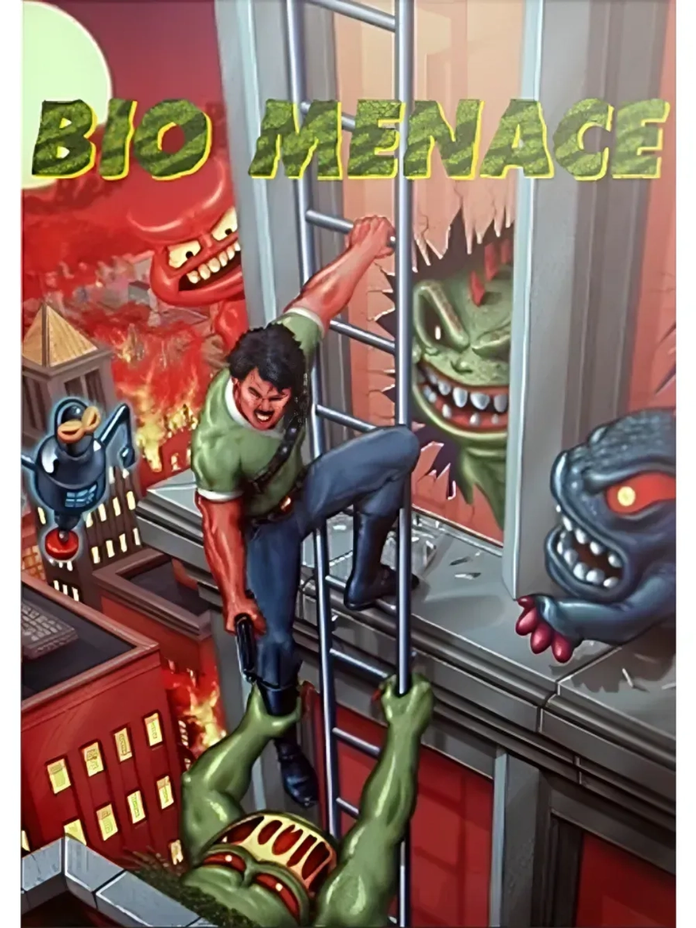 Bio Menace, игра для ПК (на флешке USB)