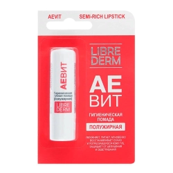 Помада гигиеническая полужирная / AEVIT 4 г