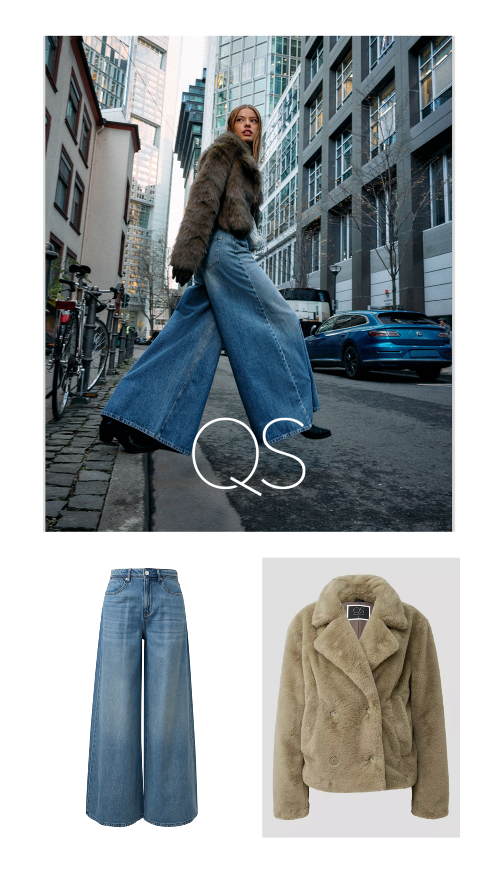 Джинсы High Rise / Extra Wide Leg s.Oliver