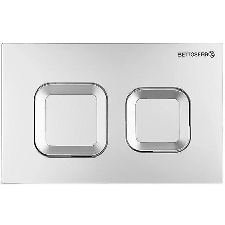 Клавиша смыва BЕTTOSЕRB хром матовый SMART