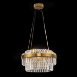 Citilux Sheldon CL339153 LED Люстра хрустальная с пультом Бронза