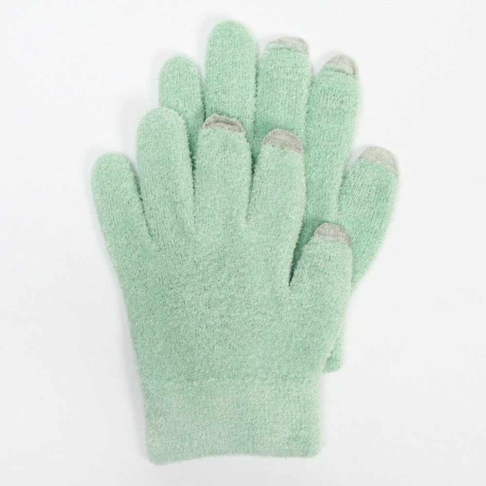 Зеленые SPA-перчатки на основе натуральных масел (Цвет: зеленый)