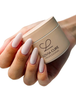 Lovia Cure Nail Care Gel 09 - Гель моделирующий дымчато-серый, 15 мл2
