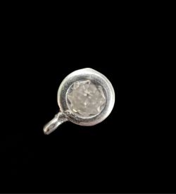 Подвеска с фианитом 4,5 мм