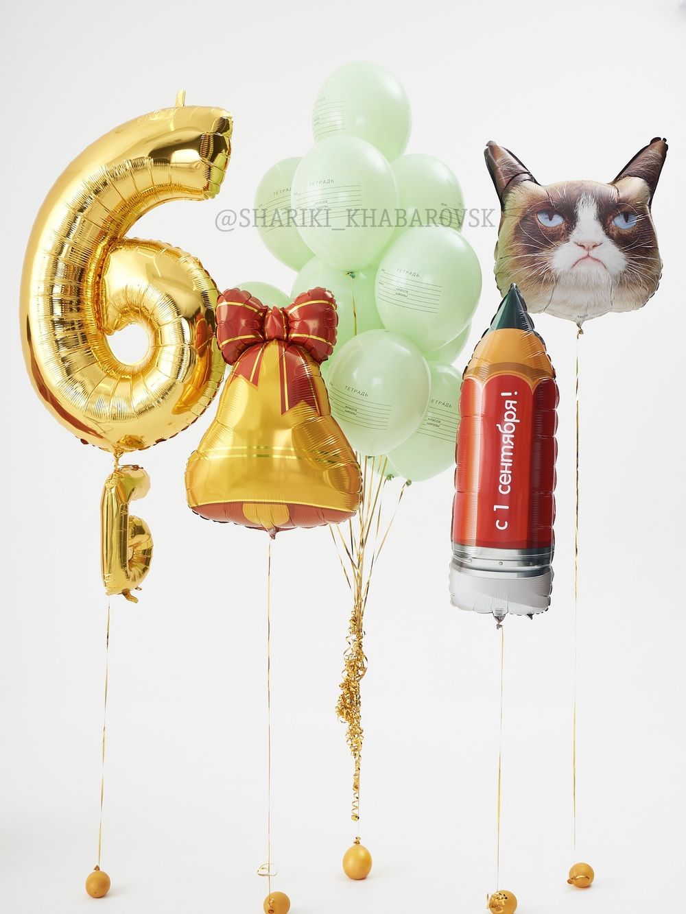 Воздушные шары на 1 сентября №1/59 