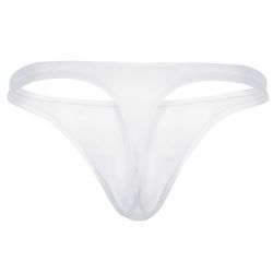Мужские трусы тонги белые Clever Moda DESIRABLE THONG 183001