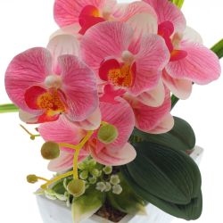 GAEM Цветочная композиция "Орхидея", L16 W9,5 H42 см
