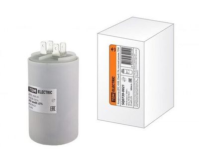 Конденсатор ДПС 450В, 25мкФ, 5%, плоский разъем, TDM SQ0739-0021