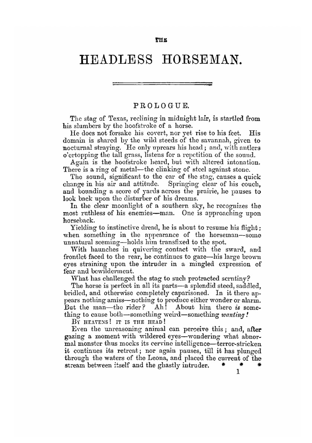 The headless horseman. a strange tale of Texas | Mayne Reid