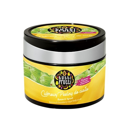 Скраб сахарный для тела Банан и Крыжовник Farmona Tutti Frutti 300мл