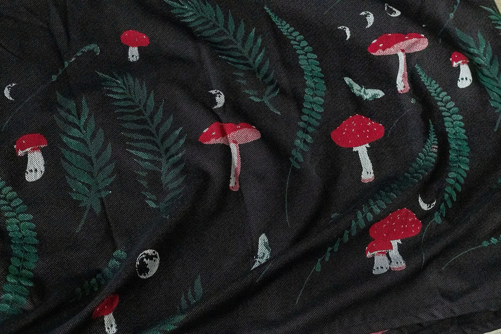 Слинг-шарф «Мускария ночные леса»