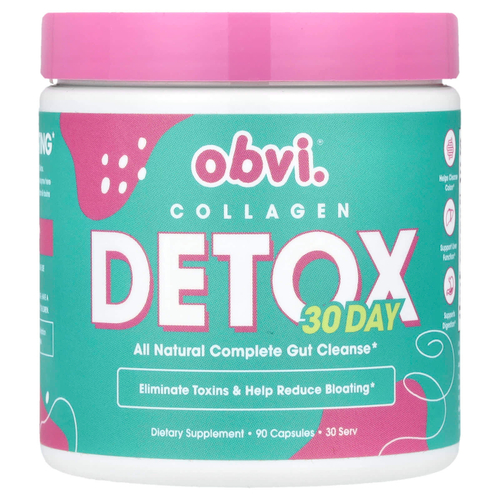Obvi, Collagen Detox, 90 капсул