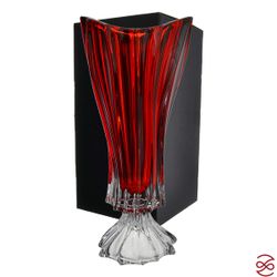 Ваза для цветов Aurum Crystal Plantica 40 см Red