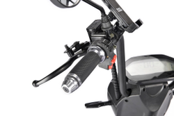 Электроскутер Citycoco White Siberia TRIKE MINI 1500W Красный