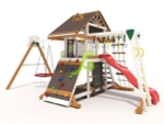 Деревянная игровая площадка премиум