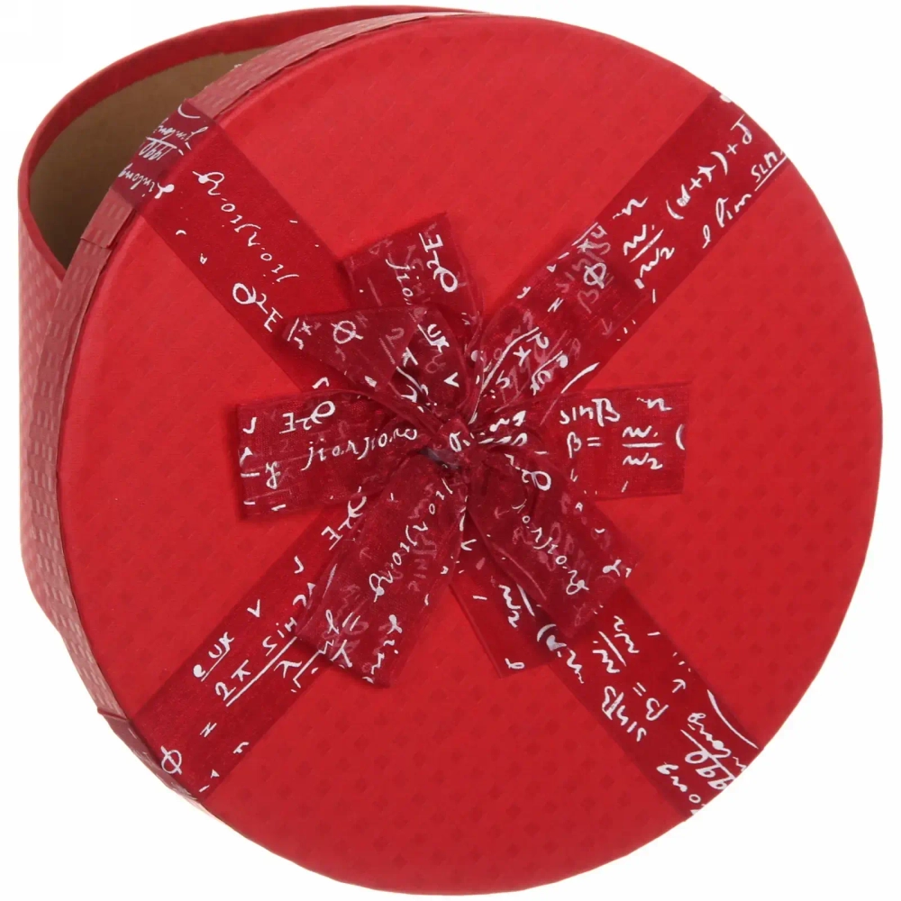 Коробка подарочная «Восторг», цвет красный, 20*20*11 см