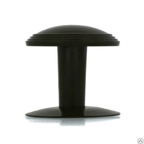 Ручка-кнопка металл Реж РДК-115-К Коричневый   С4035/ 4156