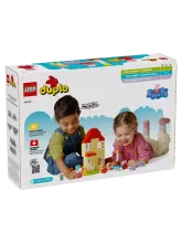 Конструктор Duplo 10432 Свинка Пеппа: домик для дня рождения