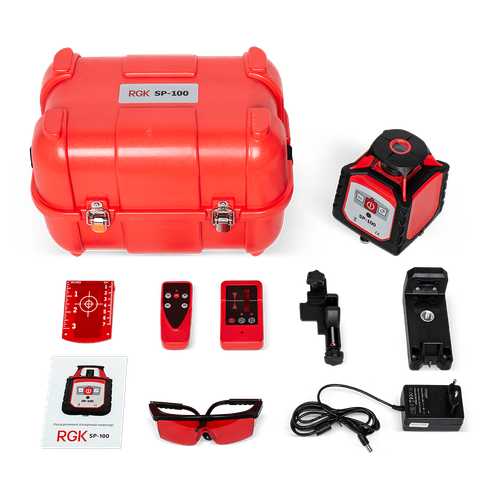 Лазерный ротационный нивелир RGK SP100 4610011871399