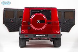 Детский Электромобиль BARTY Mercedes-Benz G65 AMG красный фото №5