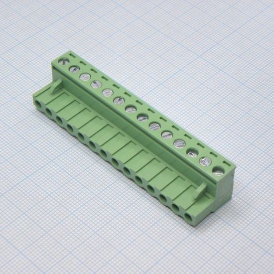 Клеммник мама угловой 2EDGK-5.0-14P-14 5,0мм