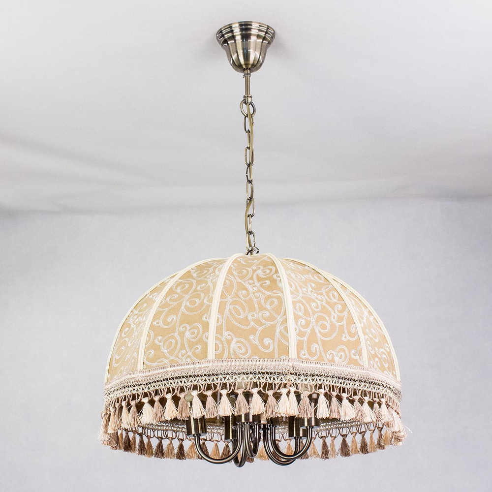 Citilux Базель CL407155 Люстра с абажуром Вышивка