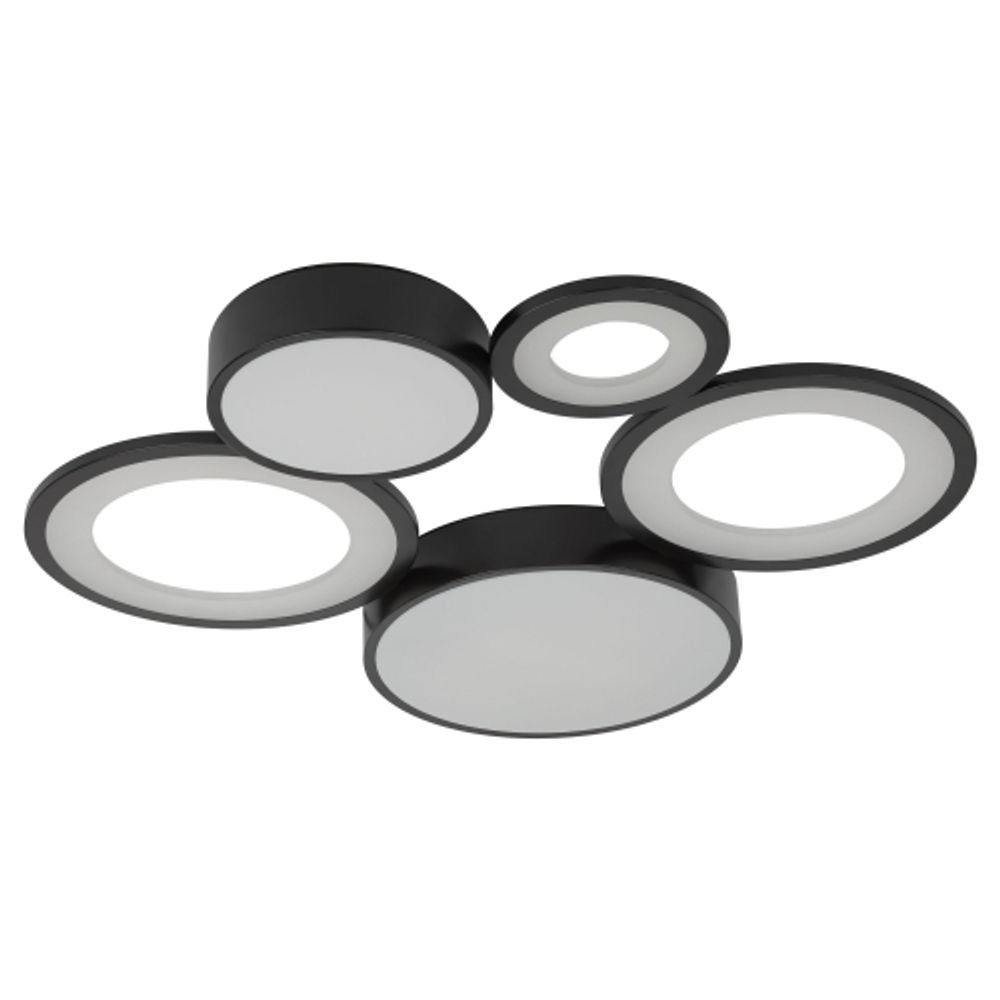 Светильник потолочный светодиодный Rivoli Aliona 6161-201 LED 110 Вт 3000 - 6000 К с пультом | Rivoli