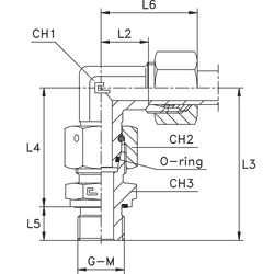 Штуцер FNE90 DS16 BSP1/2" (корпус)