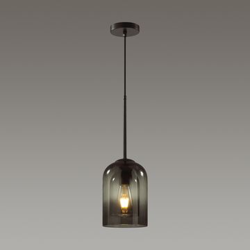 Подвесной светильник 5281/1 серый Boris Lumion