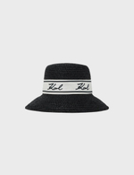 Шляпа KARL LAGERFELD K/Signature Raffia Hat