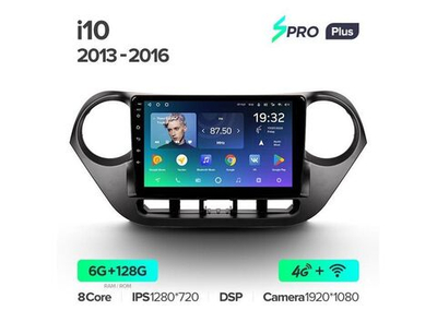 Магнитола Teyes SPRO Plus 6-128 Hyundai i10 2013 — 2016 9.0"