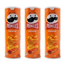 Чипсы картофельные Pringles Паприка 165 г x 3 шт