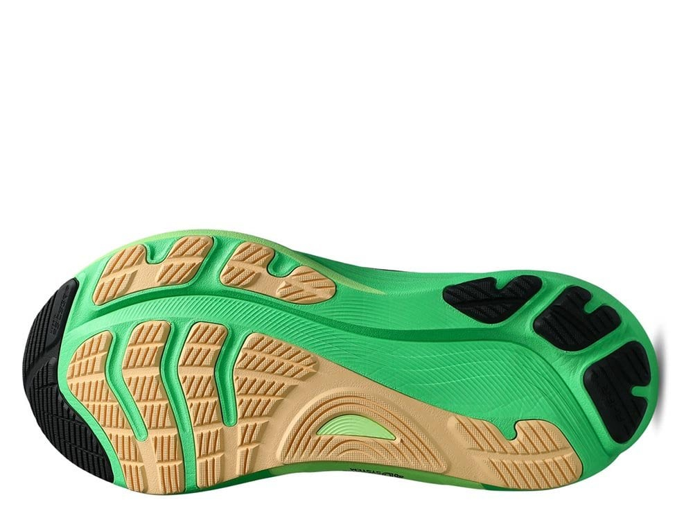 Кроссовки для бега мужские Asics Gel-Kayano 32 M Чёрно-зелёные